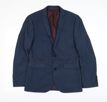 Mens UK Size 38 NEXT Regular Blue Suit Jacket