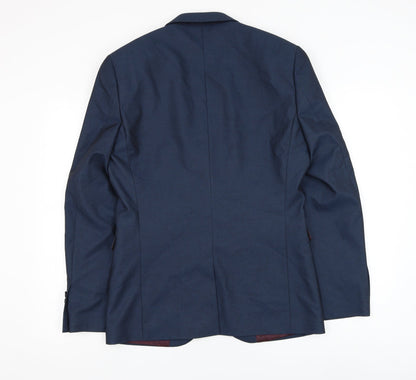 Mens UK Size 38 NEXT Regular Blue Suit Jacket