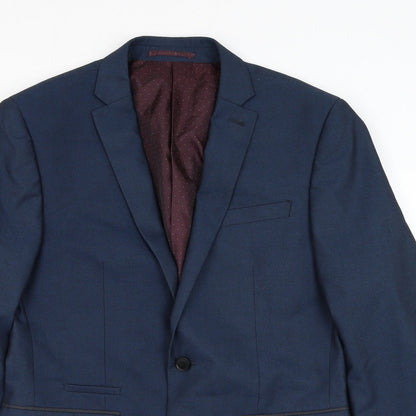 Mens UK Size 38 NEXT Regular Blue Suit Jacket