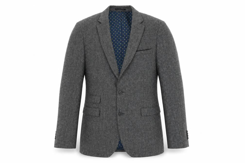 Mens UK Size 42 F&F Regular Grey Suit Jacket