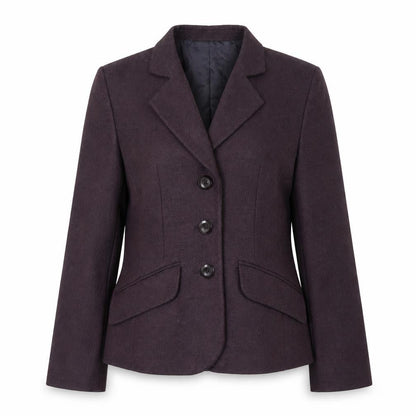 Womens UK Size 8 Marks and Spencer Petites Purple Suit