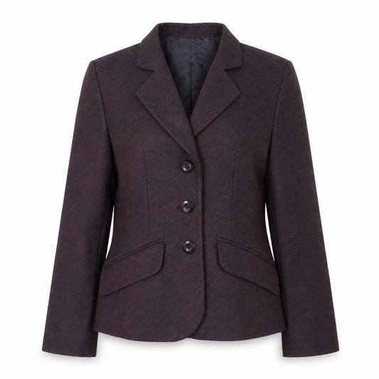 Womens UK Size 8 Marks and Spencer Petites Purple Suit