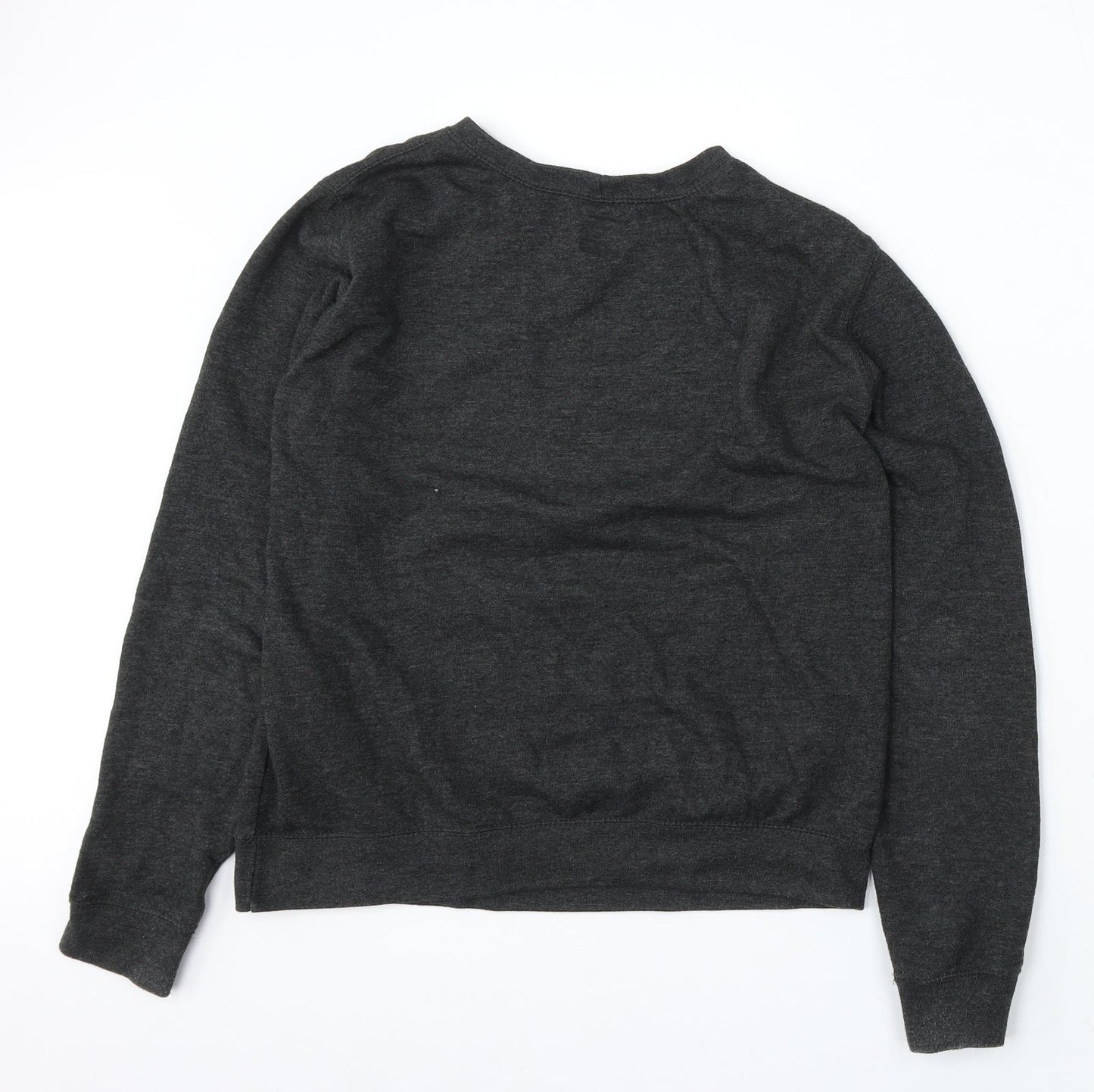 TMR Originals Womens Grey Polyester Pullover Sweatshirt Size 10