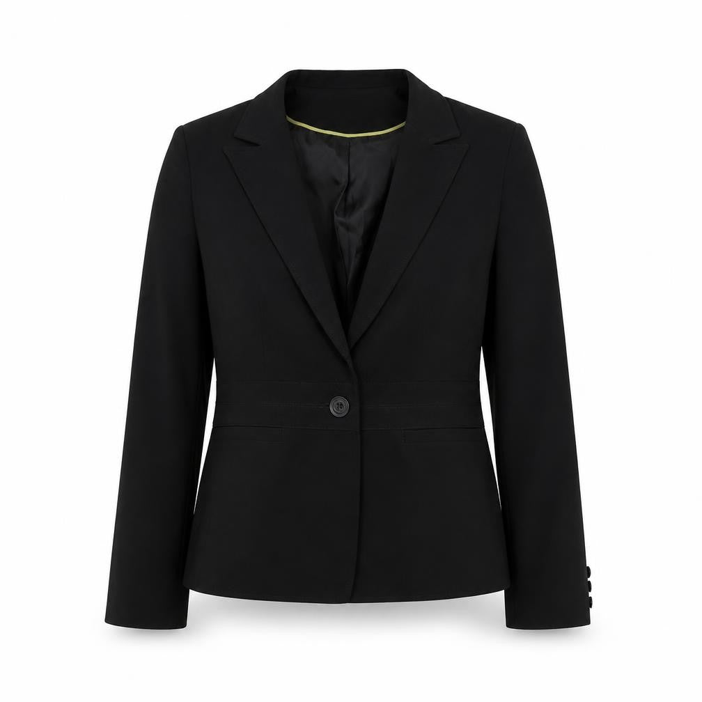 Womens UK Size 12 George Regular Black Suit