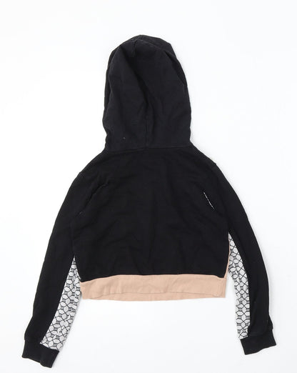 Select Girls Multicoloured Cotton Pullover Hoodie Size 10-11 Years