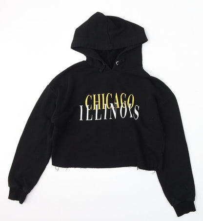 915 Generation Girls Black Polyester Pullover Hoodie Size 12-13 Years - chicago