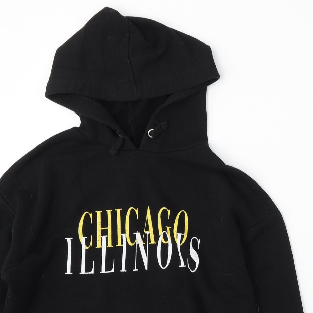 915 Generation Girls Black Polyester Pullover Hoodie Size 12-13 Years - chicago