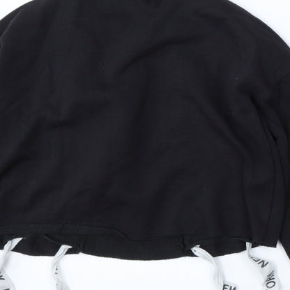915 Generation Girls Black Polyester Pullover Sweatshirt Size 10-11 Years - New york