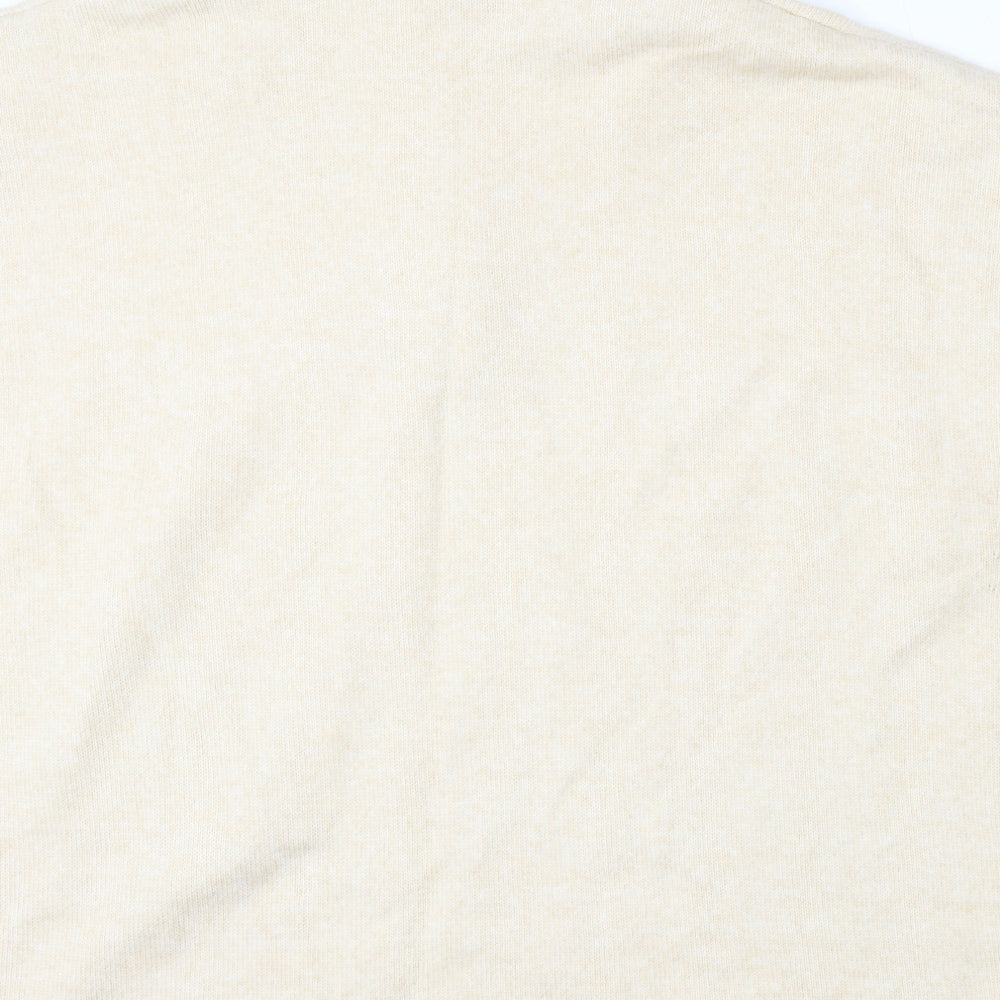 Womens UK Size M H&M Beige Pullover Jumper