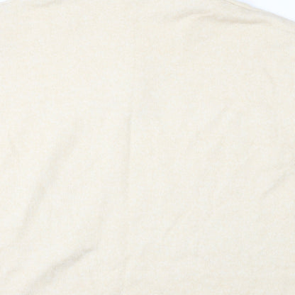 Womens UK Size M H&M Beige Pullover Jumper