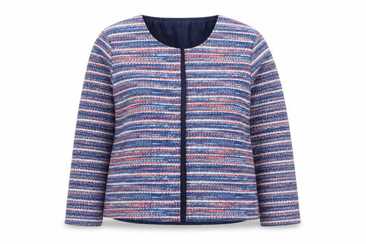 Womens UK Size M Anne De Lancay Multicoloured Jacket