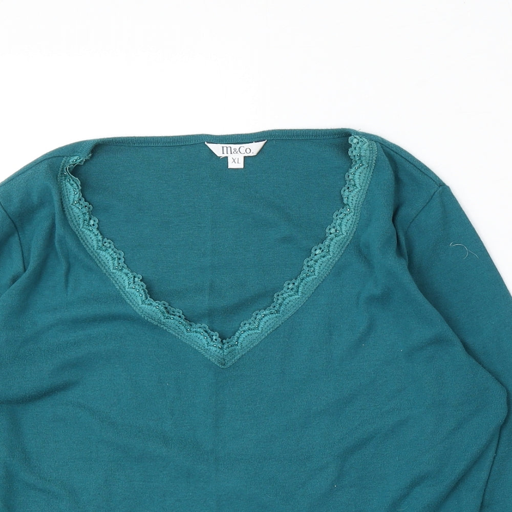 Womens UK Size XL Mackays Blue Pullover Jumper
