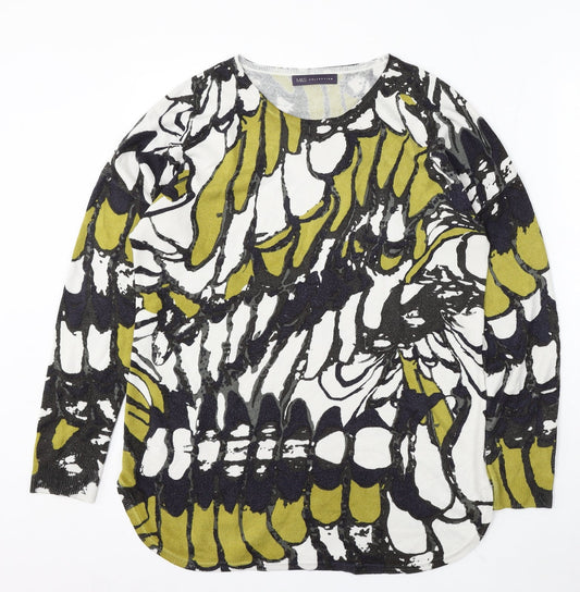 Womens UK Size L Marks and Spencer Multicoloured Pullover Jumper