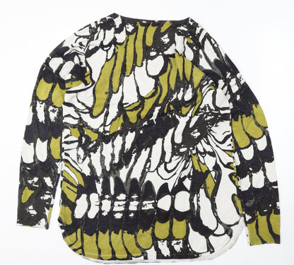 Womens UK Size L Marks and Spencer Multicoloured Pullover Jumper