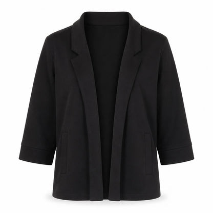 River Island Womens Black Collared Polyester Cardigan Jumper Size 8