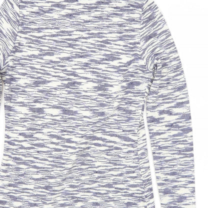 Womens UK Size 8 River Island Blue Pullover Jumper
