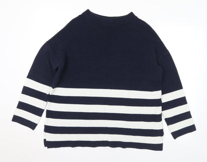 Womens UK Size S Wallis Blue Pullover Jumper