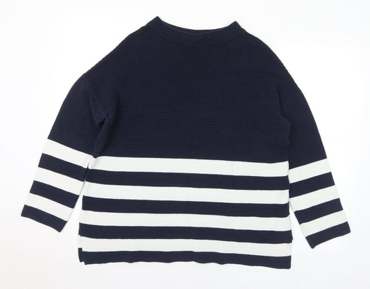 Womens UK Size S Wallis Blue Pullover Jumper