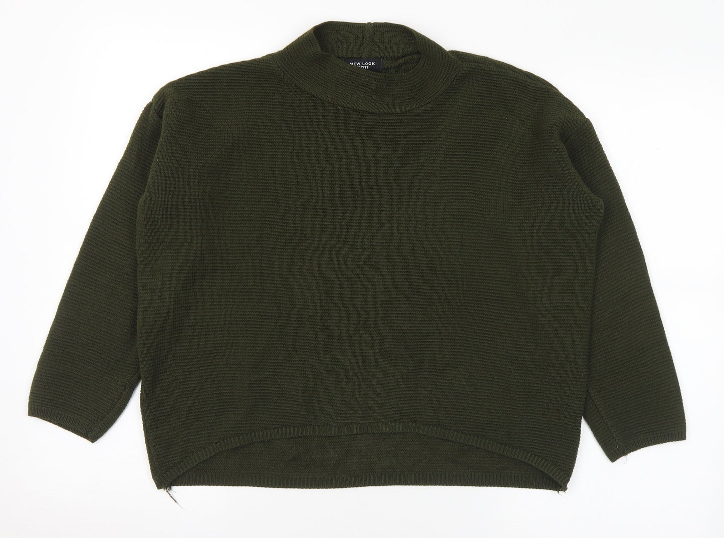 Womens UK Size 12 New Look Green Pullover Jumper