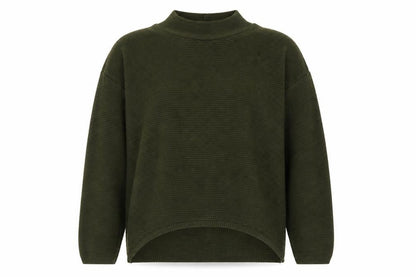 Womens UK Size 12 New Look Green Pullover Jumper