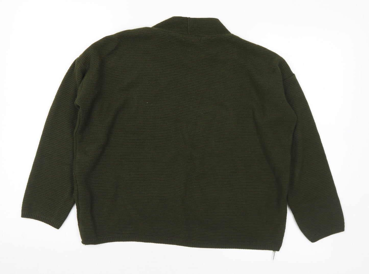 Womens UK Size 12 New Look Green Pullover Jumper