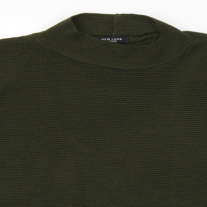 Womens UK Size 12 New Look Green Pullover Jumper