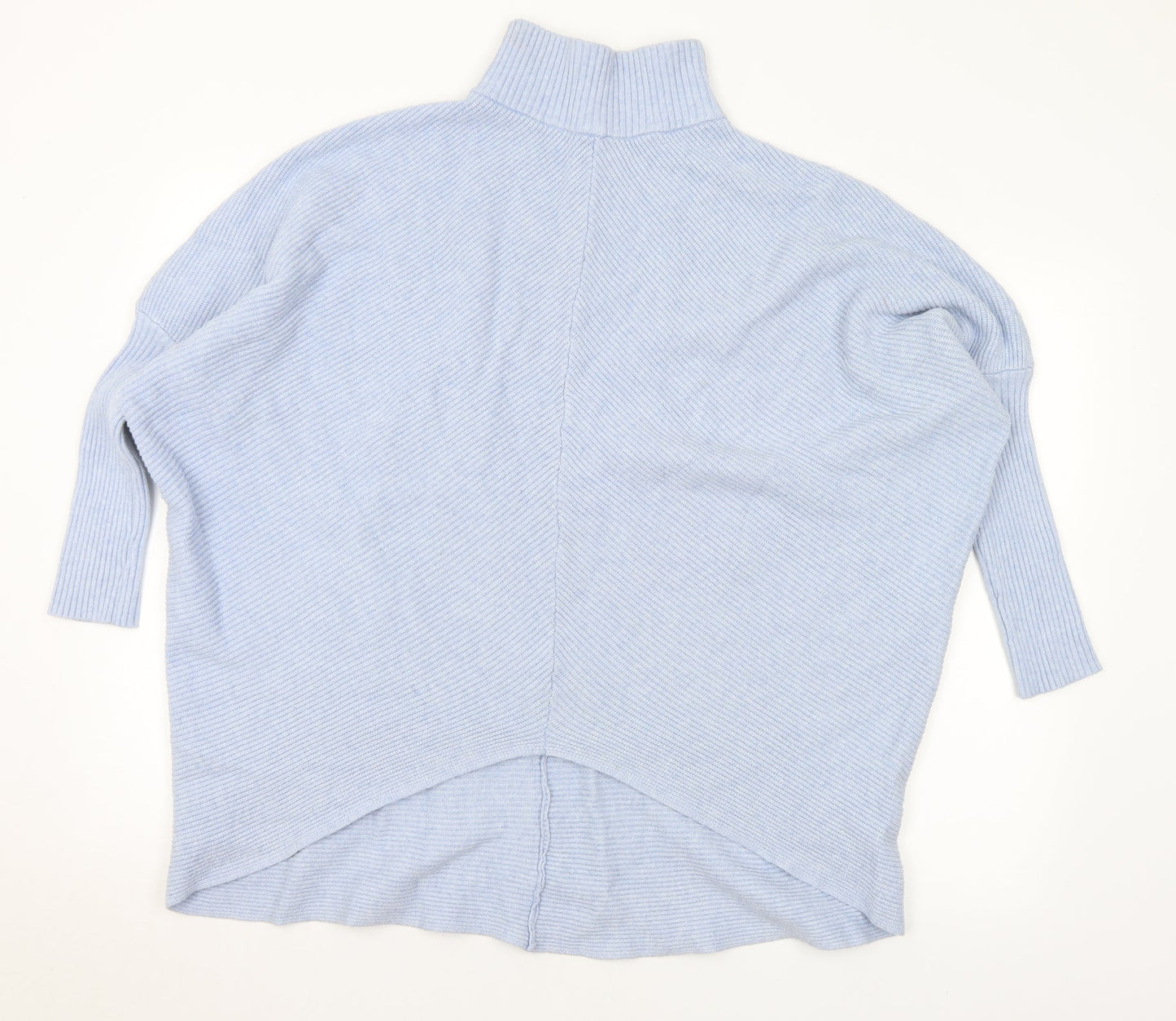 Womens UK Size L Preworn Blue Pullover Jumper