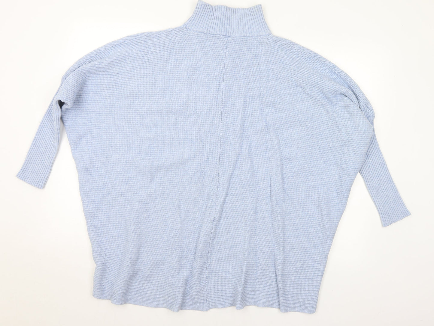 Womens UK Size L Preworn Blue Pullover Jumper
