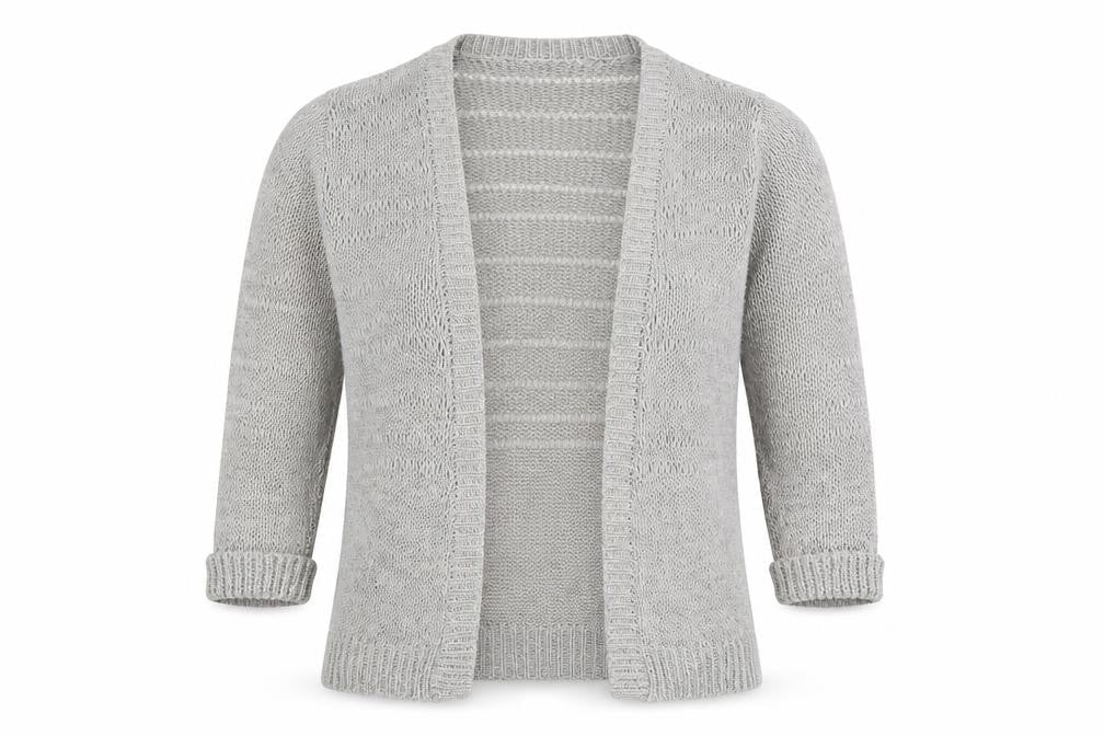 Womens UK Size S Wallis Grey Cardigan Jumper