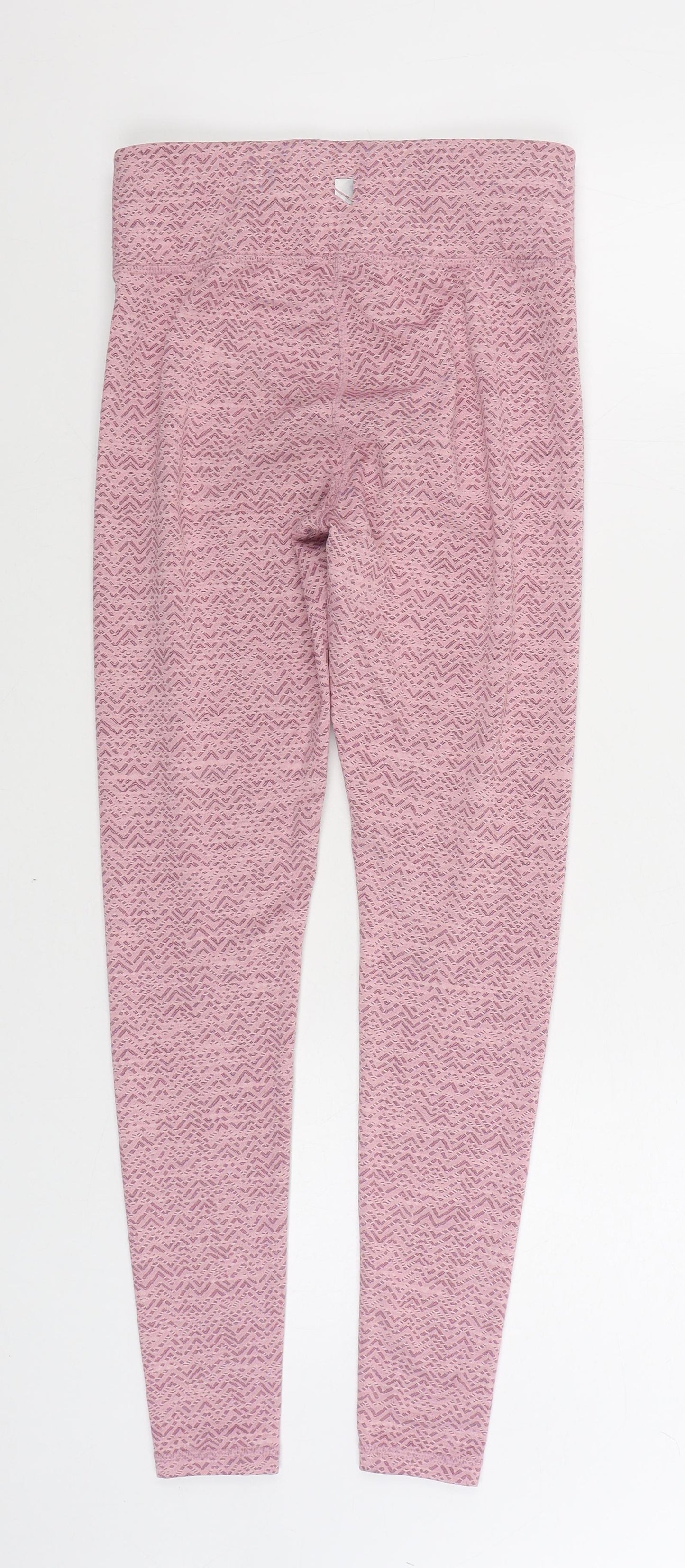 George Active Womens Pink Polyester Jogger Leggings Size XS L28 in