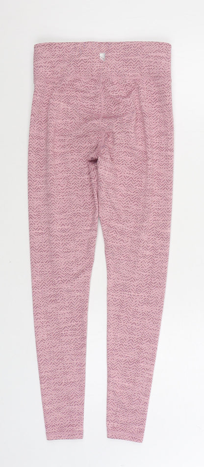 George Active Womens Pink Polyester Jogger Leggings Size XS L28 in