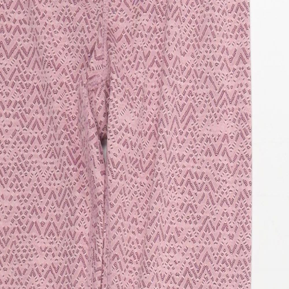 George Active Womens Pink Polyester Jogger Leggings Size XS L28 in