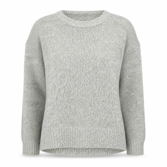 Womens UK Size S New Look Grey Pullover Jumper