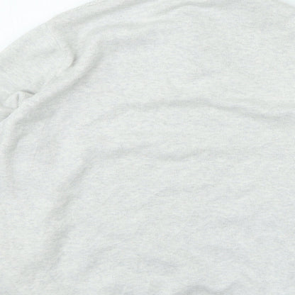 TU Mens Grey Cotton Pullover Sweatshirt Size M