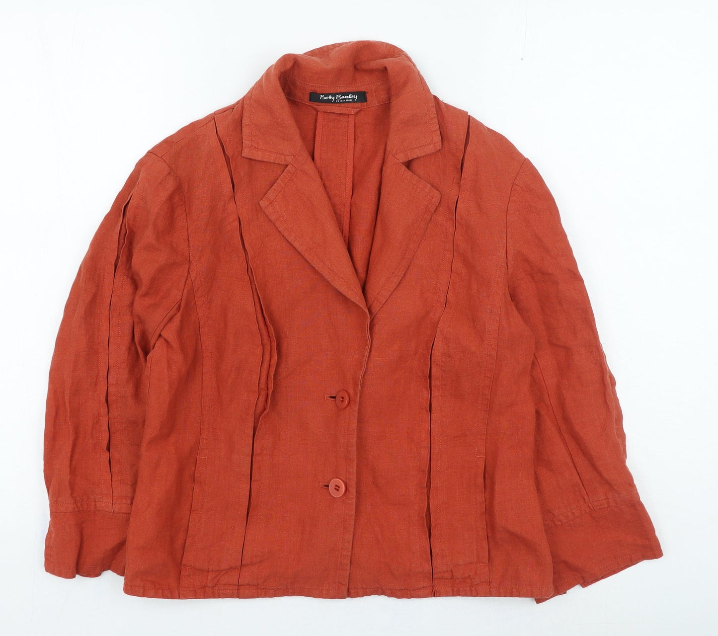 Womens UK Size 12 Betty Barclay Orange Jacket
