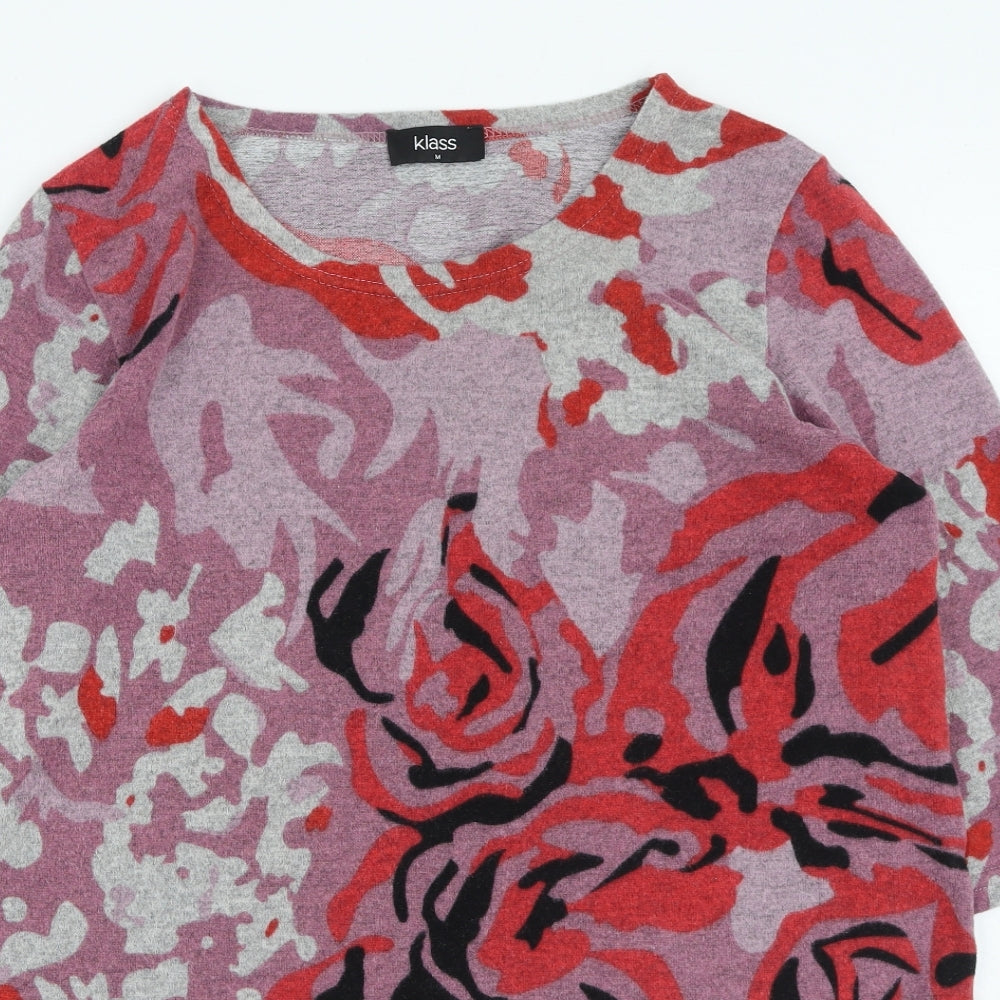 Womens UK Size M Klass Multicoloured Pullover Jumper