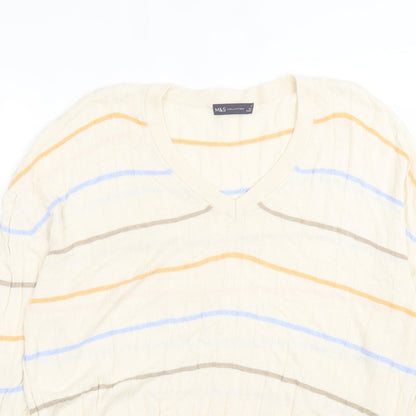 Womens UK Size XL Marks and Spencer Multicoloured Pullover Jumper