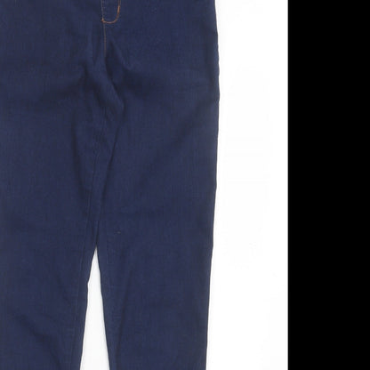 Womens UK Size 10 Denim & Co. Regular Fit Jegging Blue Trousers