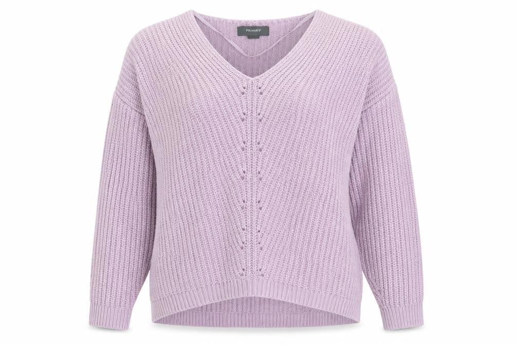 Womens UK Size XS Primark Purple Pullover Jumper