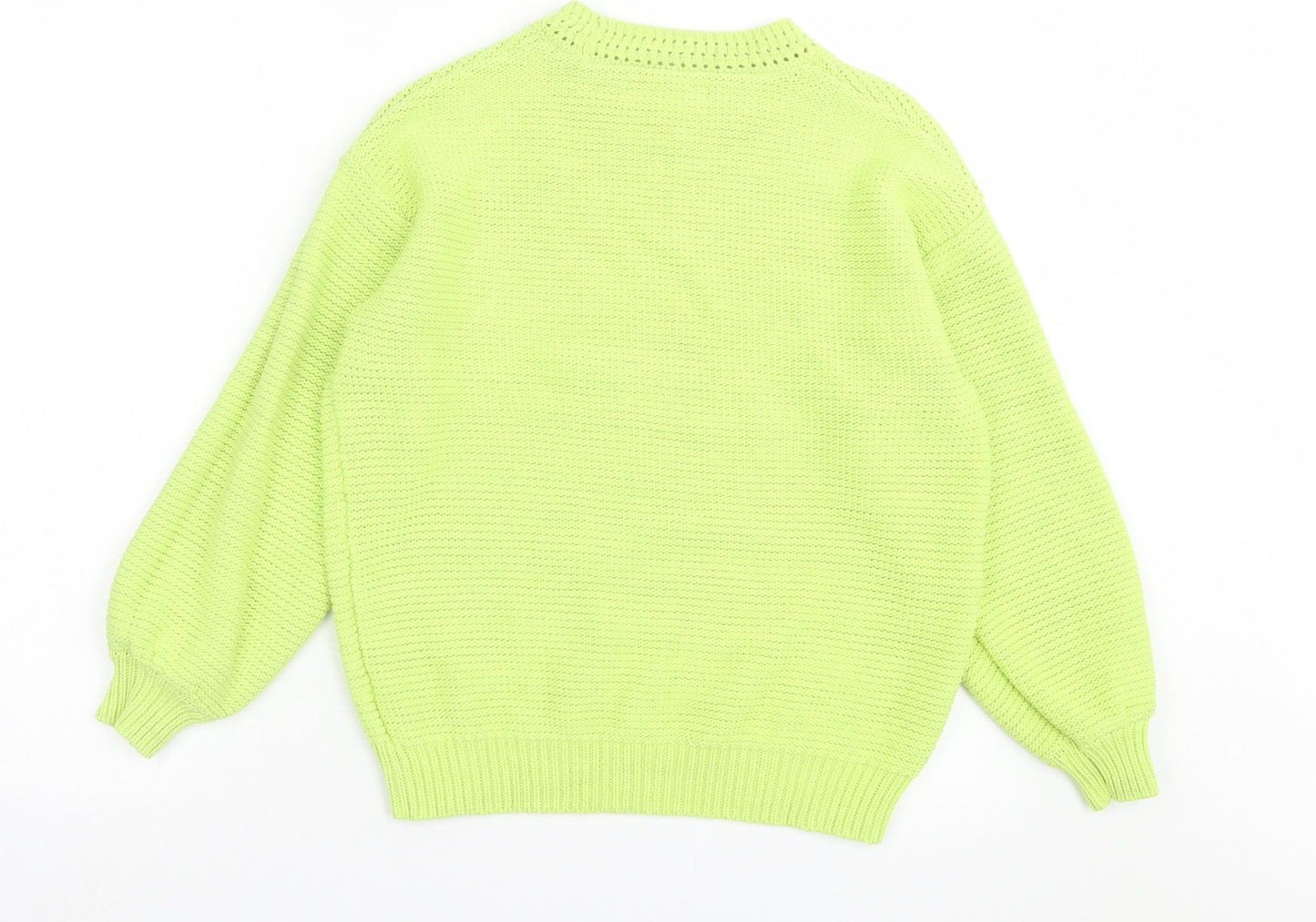Womens UK Size S NEXT Green Pullover Jumper