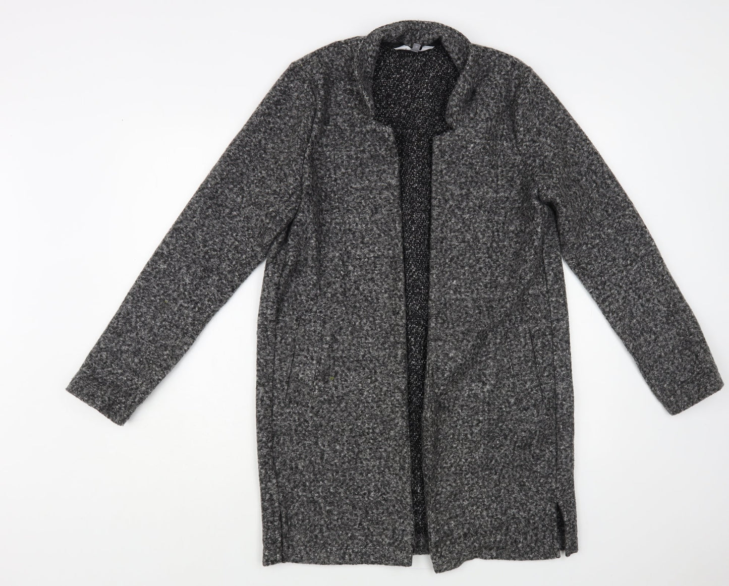 Principles Womens Grey Overcoat Coat Size 10