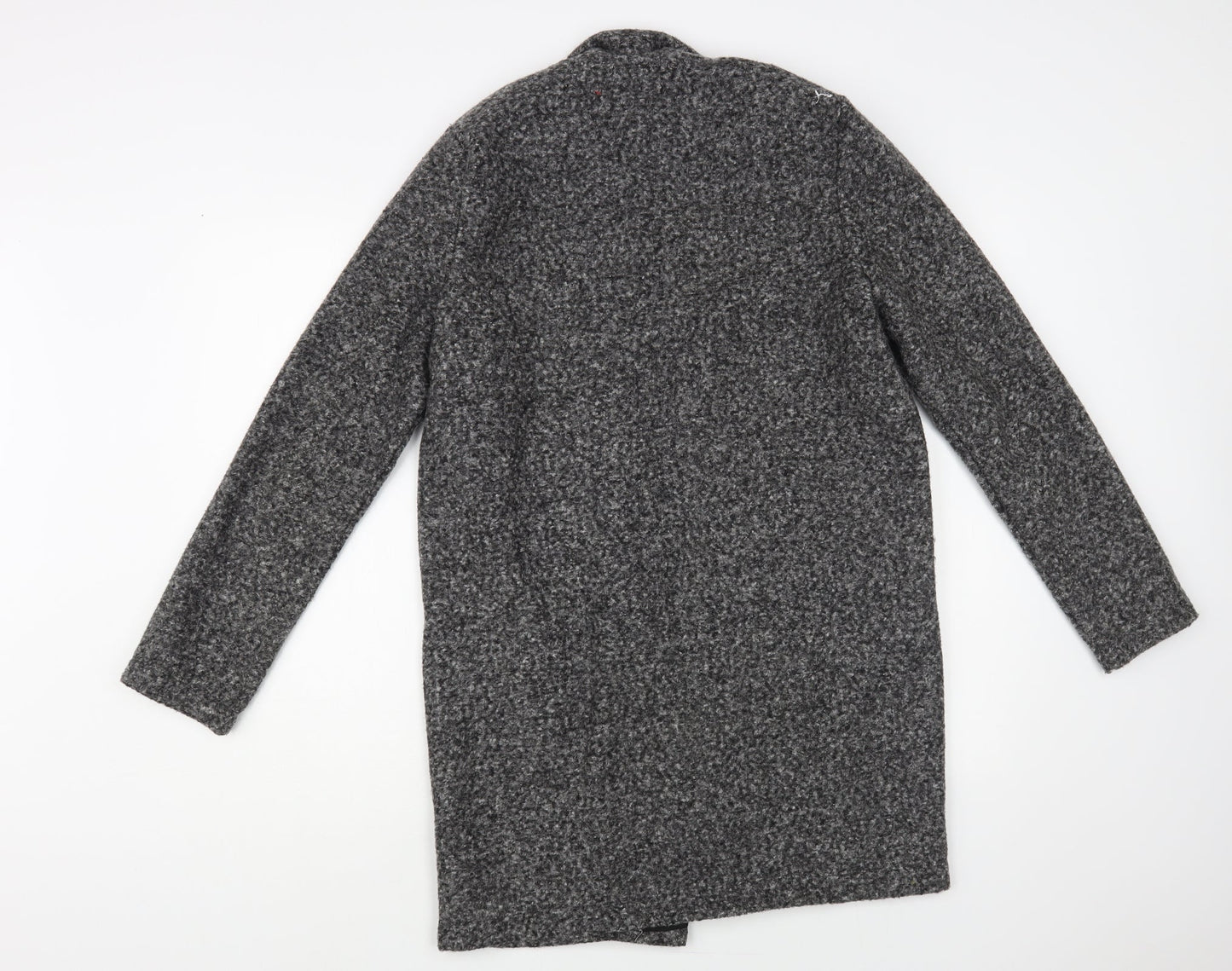 Principles Womens Grey Overcoat Coat Size 10