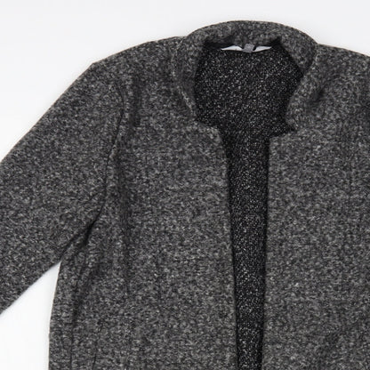 Principles Womens Grey Overcoat Coat Size 10