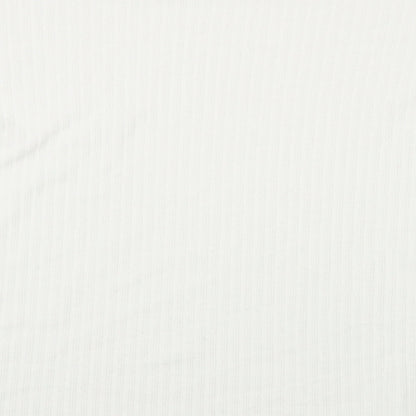 SheIn Womens White Roll Neck Acrylic Pullover Jumper Size L