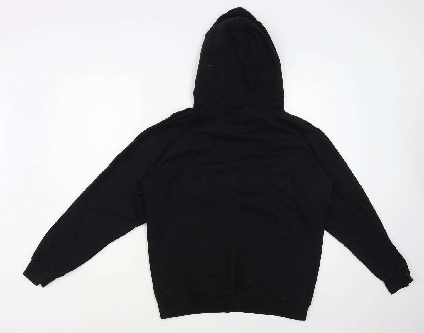 Stars & Stripes Womens Black Cotton Pullover Hoodie Size M Pullover - The Boss