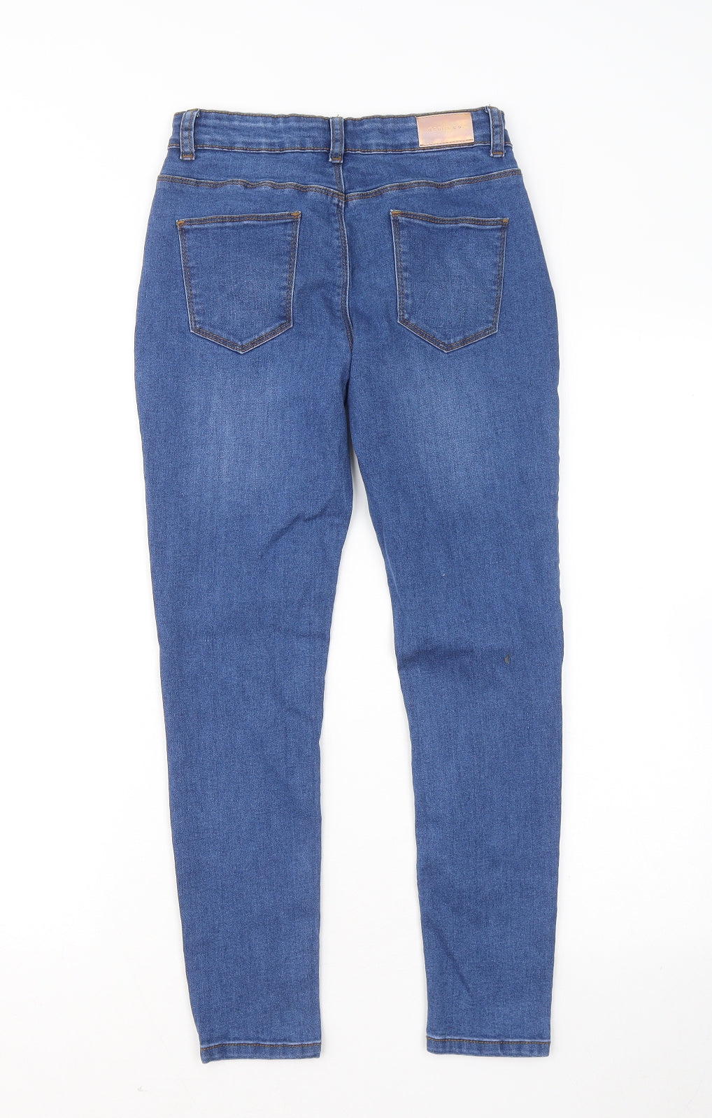 Denim & Co. Girls Blue Cotton Skinny Jeans Size 11-12 Years Regular