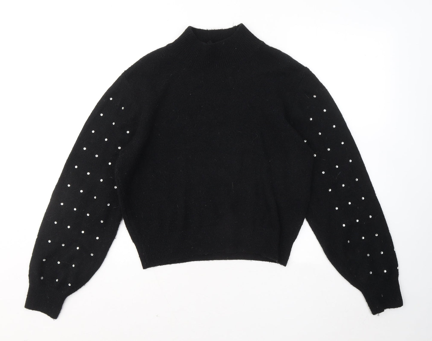 Womens UK Size M Divided by H&M Black Pullover Jumper