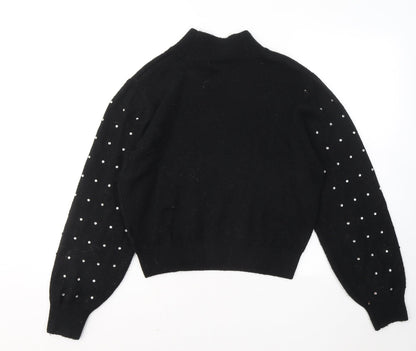 Womens UK Size M Divided by H&M Black Pullover Jumper