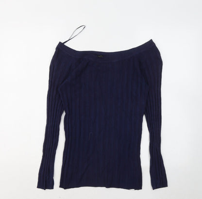 Womens UK Size 8 New Look Blue Pullover Jumper