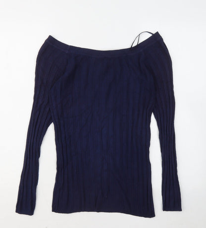 Womens UK Size 8 New Look Blue Pullover Jumper